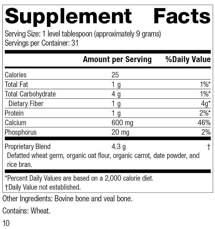 Calcifood® Powder, 10 Ounces (284 grams)