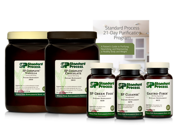 Purification Product Kit, 1 Kit with SP Complete® Chocolate, SP Complete® Vanilla and Gastro Fiber®