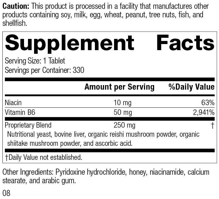 B6-Niacinamide, 330 Tablets