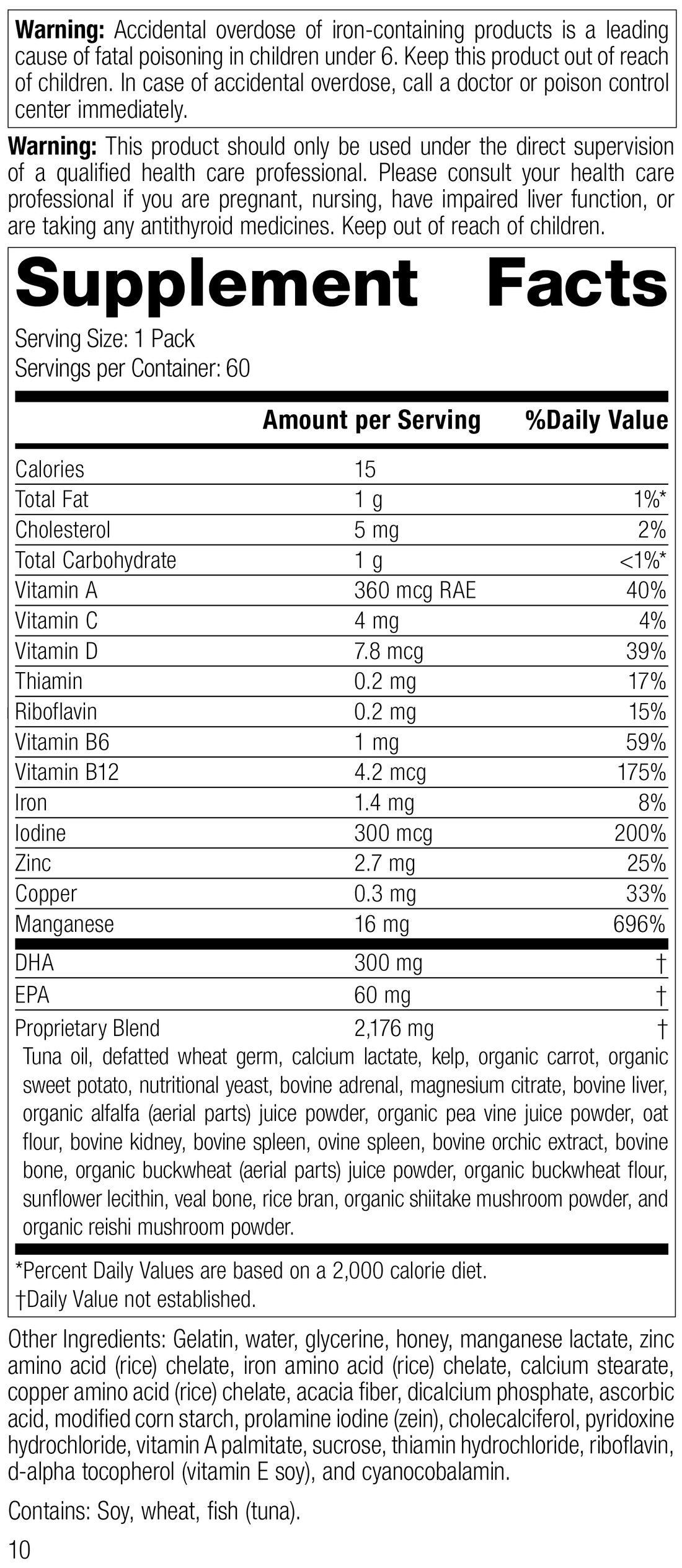 Daily Fundamentals - General Health, 60 Packs/Box