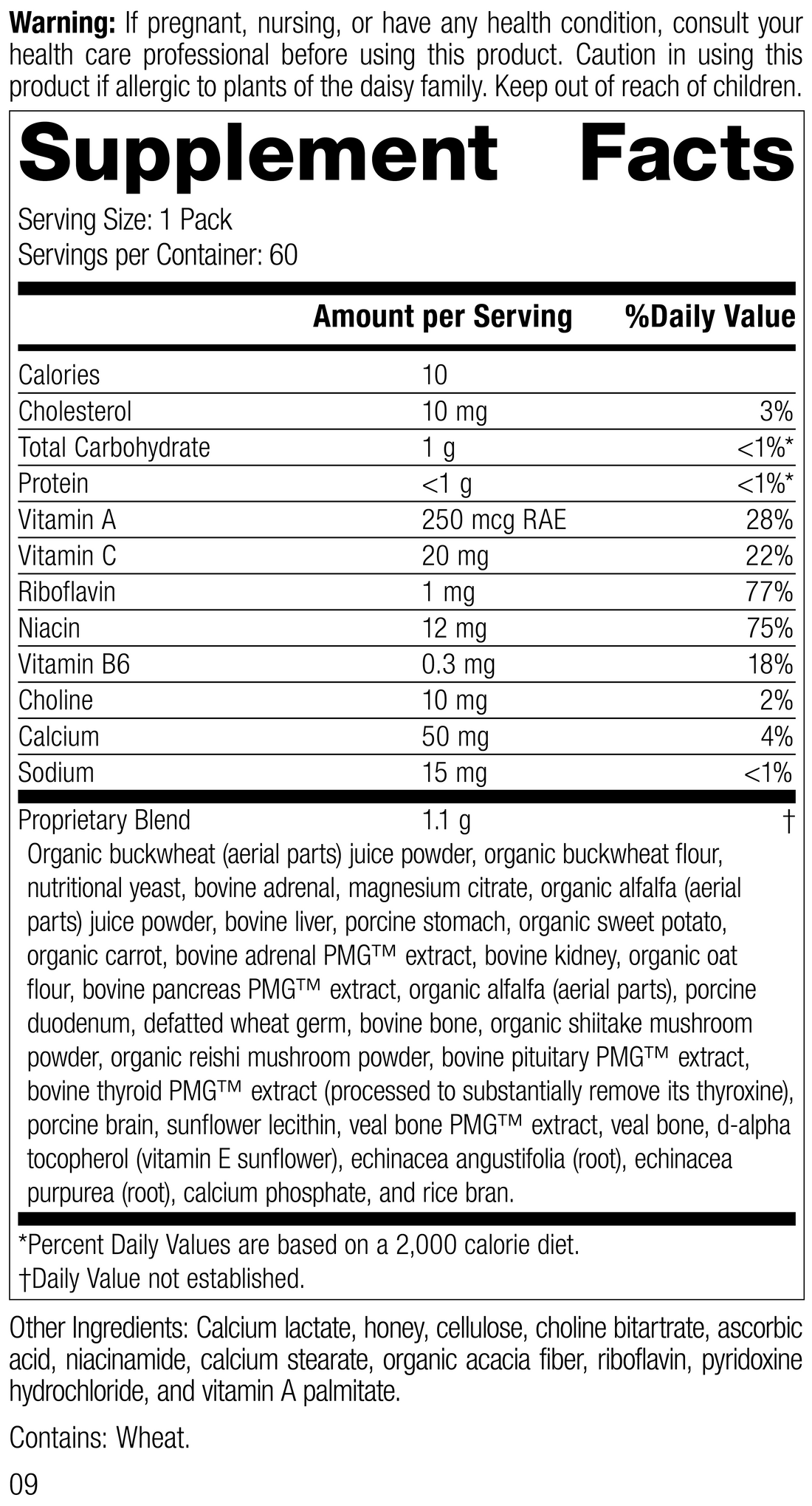 Adrenal Health Pack, 60 Packs/Box