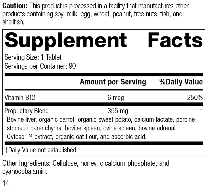 Cataplex® B12, 90 Tablets