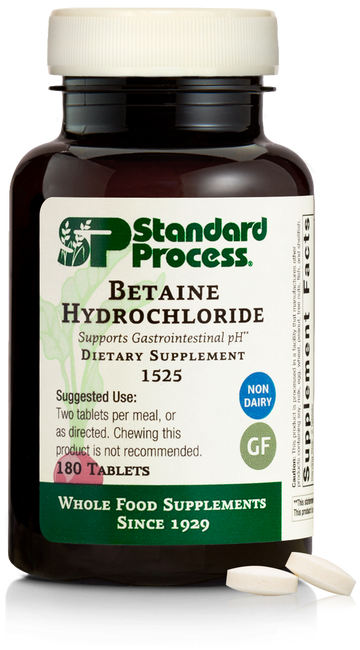 Betaine Hydrochloride, 180 Tablets