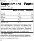 Supplement Facts Drenamin Rev 01