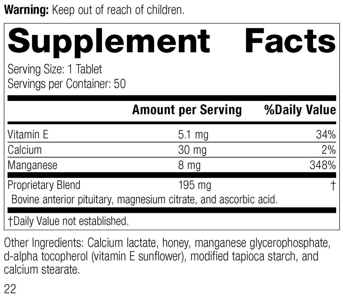 E-Manganese™, 50 Tablets