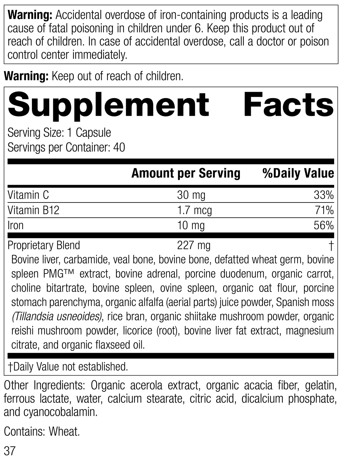 Ferrofood®, 40 Capsules