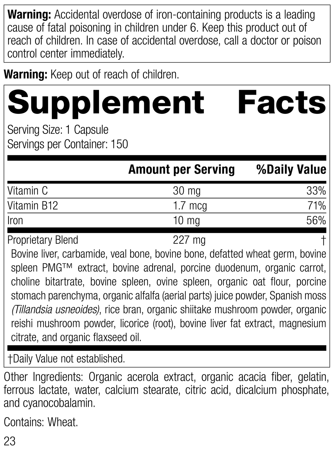 Ferrofood®, 150 Capsules