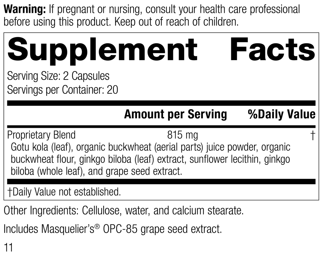 Ginkgo Synergy®, 40 Capsules