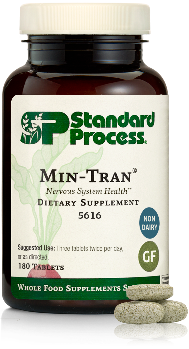 Min-Tran®, 180 tabletas 