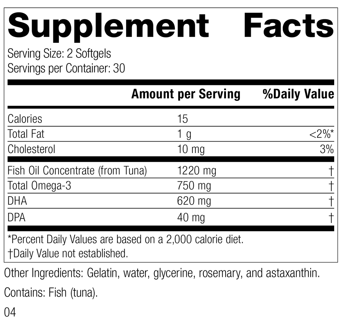 Olprima™ DHA, 60 Softgels