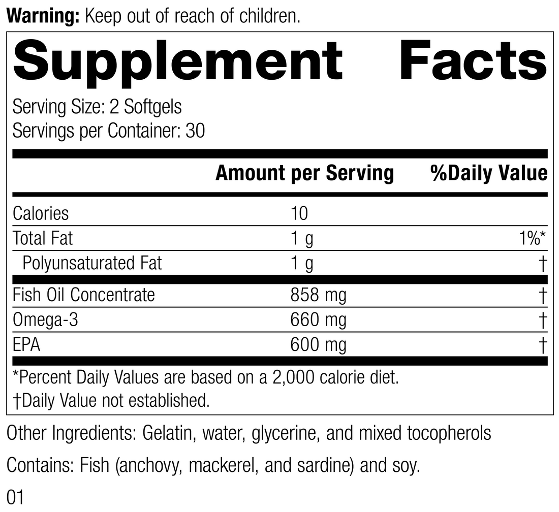 Olprima™ EPA, 60 Softgels