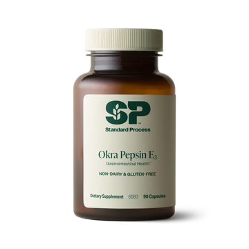 Okra Pepsin E3, 90 Capsules