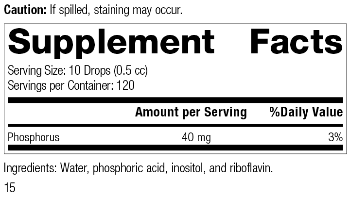 Phosfood® Liquid, 2 fl. oz. (60 mL)