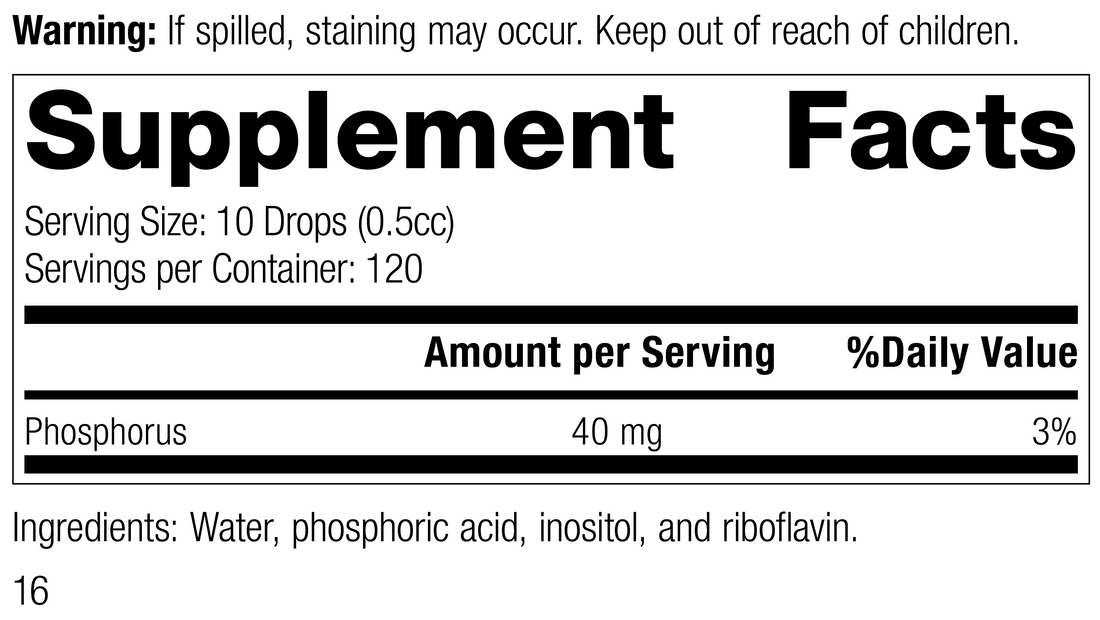 Phosfood® Liquid, 2 fl. oz. (60 mL)