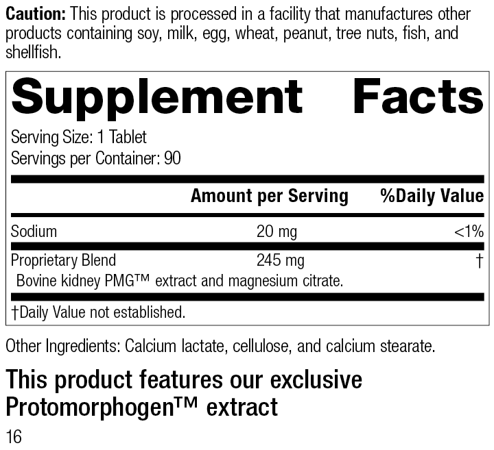 Renatrophin PMG®, 90 Tablets