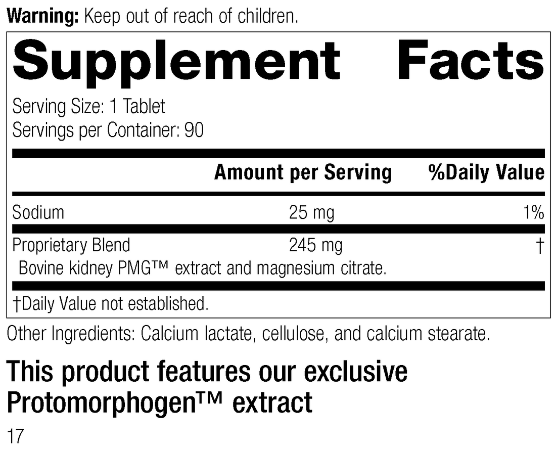 Renatrophin PMG®, 90 Tablets