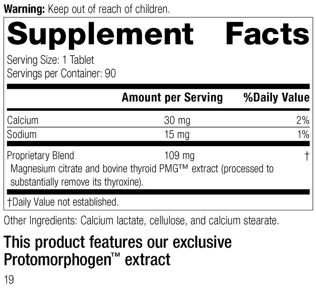 Thytrophin PMG®, 90 Tablets