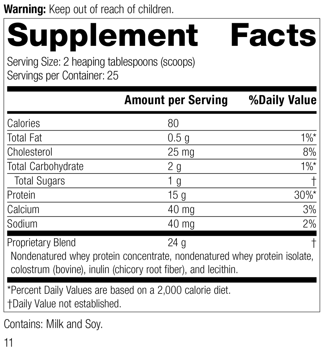 Whey Pro Complete, 19 Ounces (540 g)