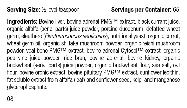 Canine Adrenal Support, 100 g