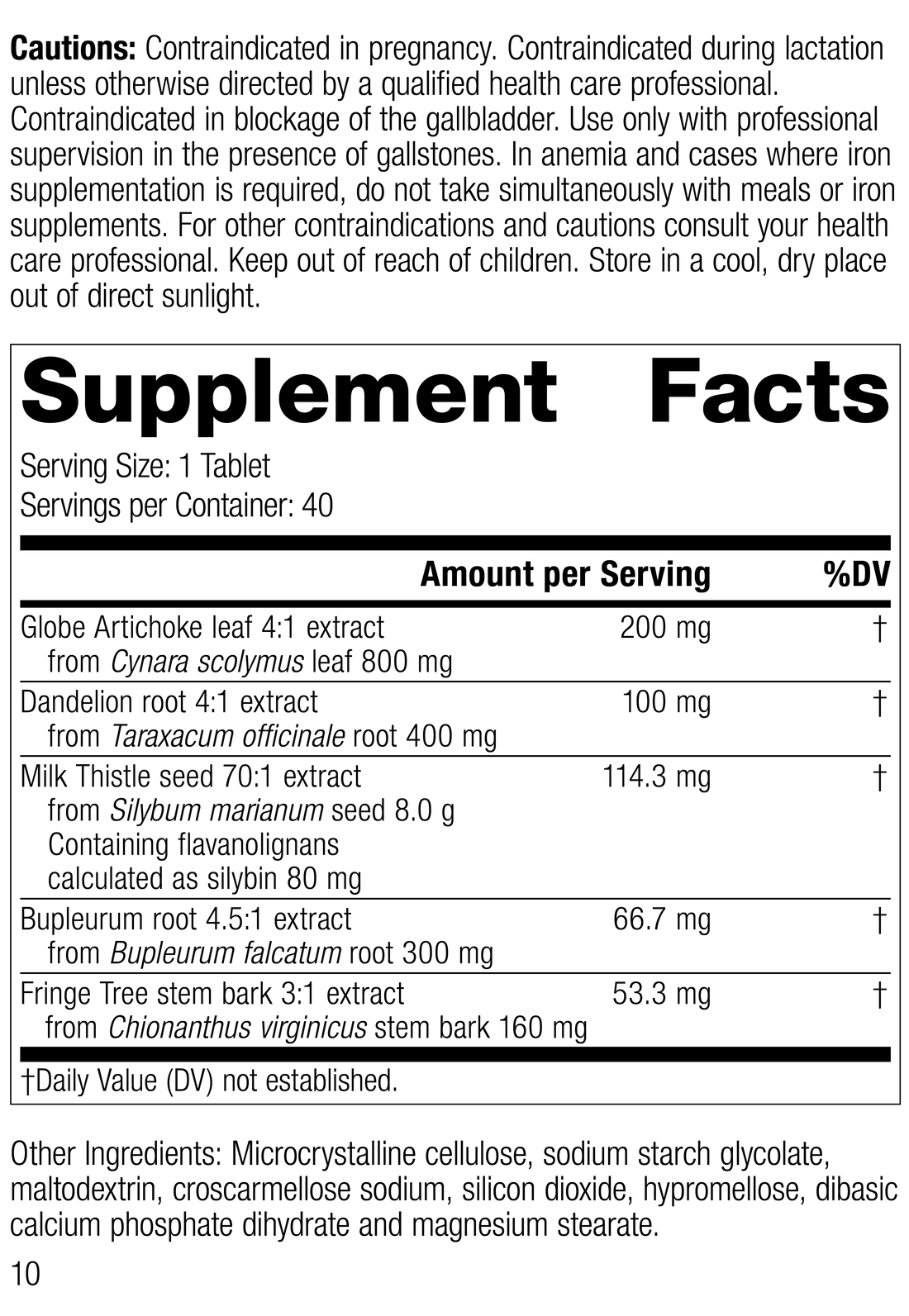Livton® Complex, 40 Tablets