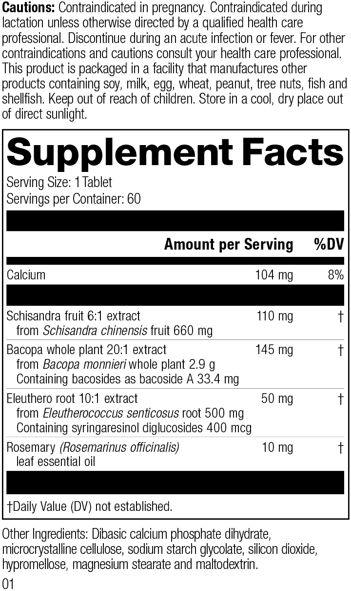 Bacopa Complex, 60 Tablets